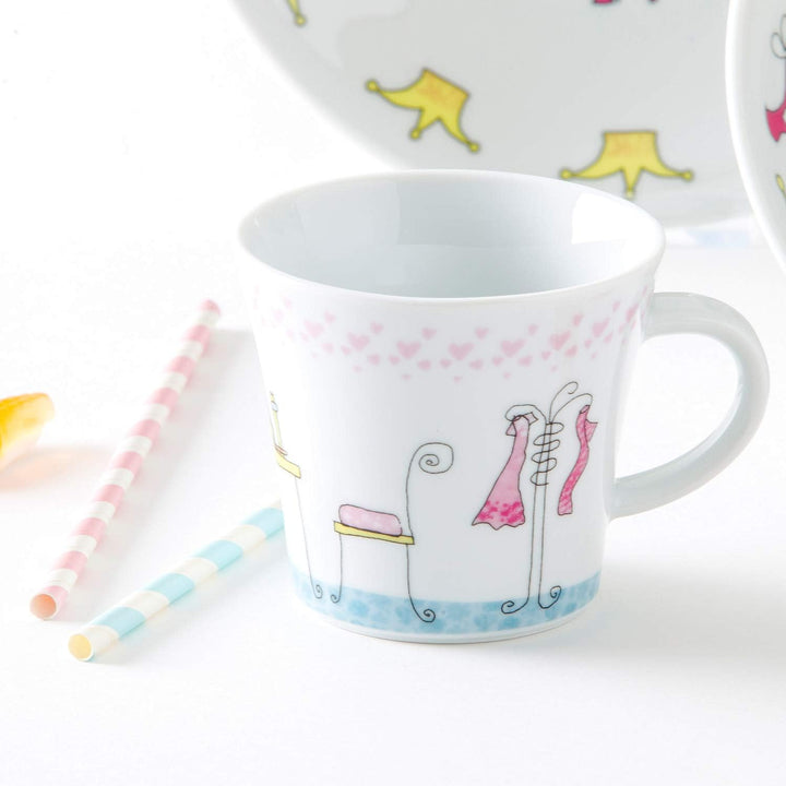 KAHLA 32D200O76645C Kids Märchenprinzessin Porzellan Kindergeschirr-Set Mädchen Geschirr-Set bunt ru
