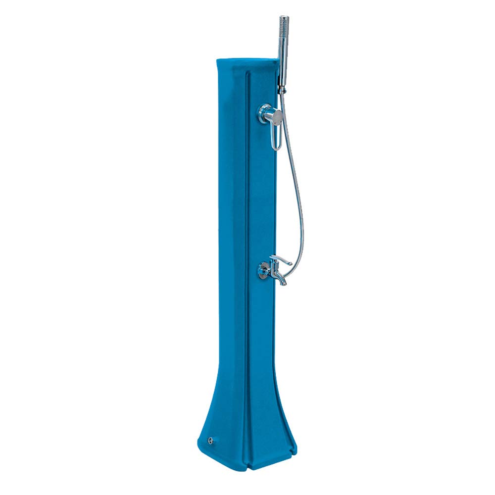 Formidra - Solardusche Happy Go 23L – DS-HG142BL – Solardusche aussen aus Polyethylen HD mit abnehmb