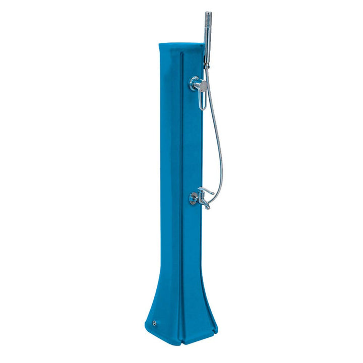 Formidra - Solardusche Happy Go 23L – DS-HG142BL – Solardusche aussen aus Polyethylen HD mit abnehmb