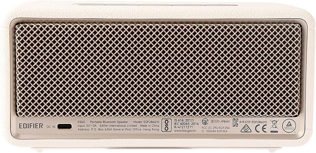 Edifier ES60 Premium Bluetooth Lautsprecher – Portabler 34W Speaker mit Bluetooth 5.4, IP66 wasserfe