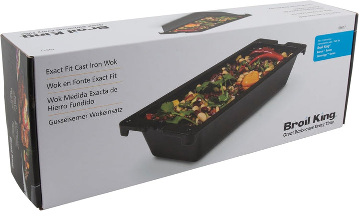 Broil King 69617 Grillzubehör Outdoor/Wok, Schwarz