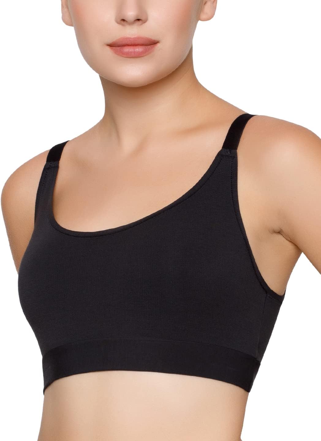 Sloggi Damen Go Allround P Padded BH (1er Pack) Einheitsgrösse Schwarz, Einheitsgrösse Schwarz