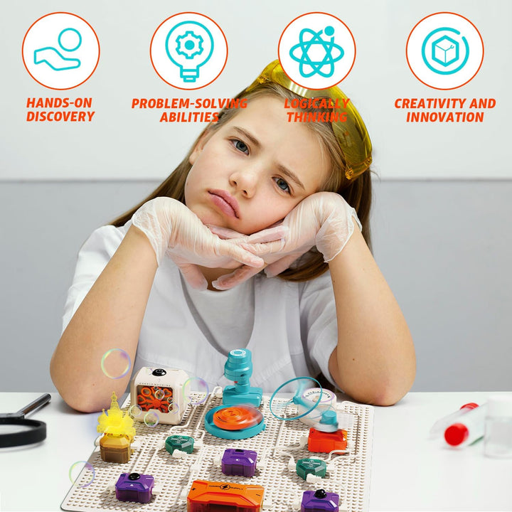Elektronik Stromkreis Baukasten Kinder 410 Projekte Elektro Elektrotechnik für Kinder ab 8-12 Elektr