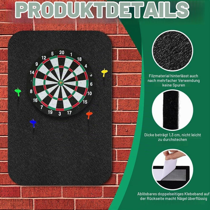 Dartboard Wandschutz, 60 * 90cm Dart Wandschutz, Dart Surround, Wandumrandung Für Dartboard, Dartsch