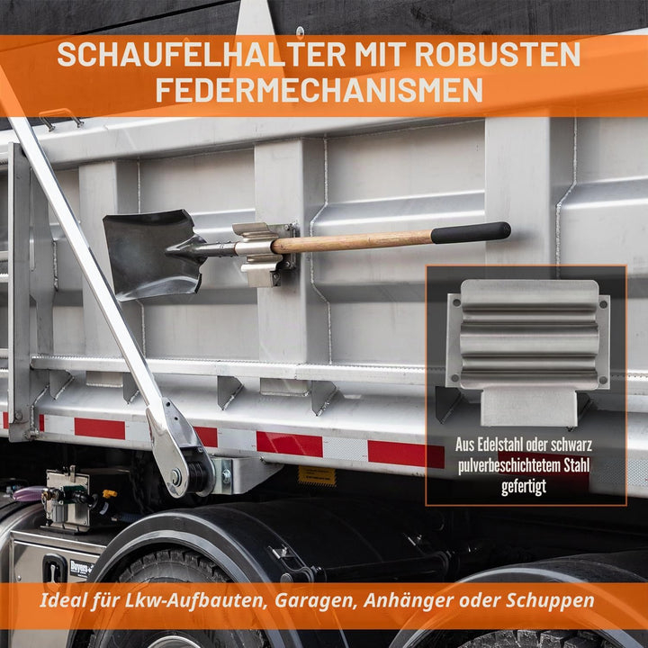 Buyers Products SH675SS Schaufelhalter aus Edelstahl für LKW-Karosserie