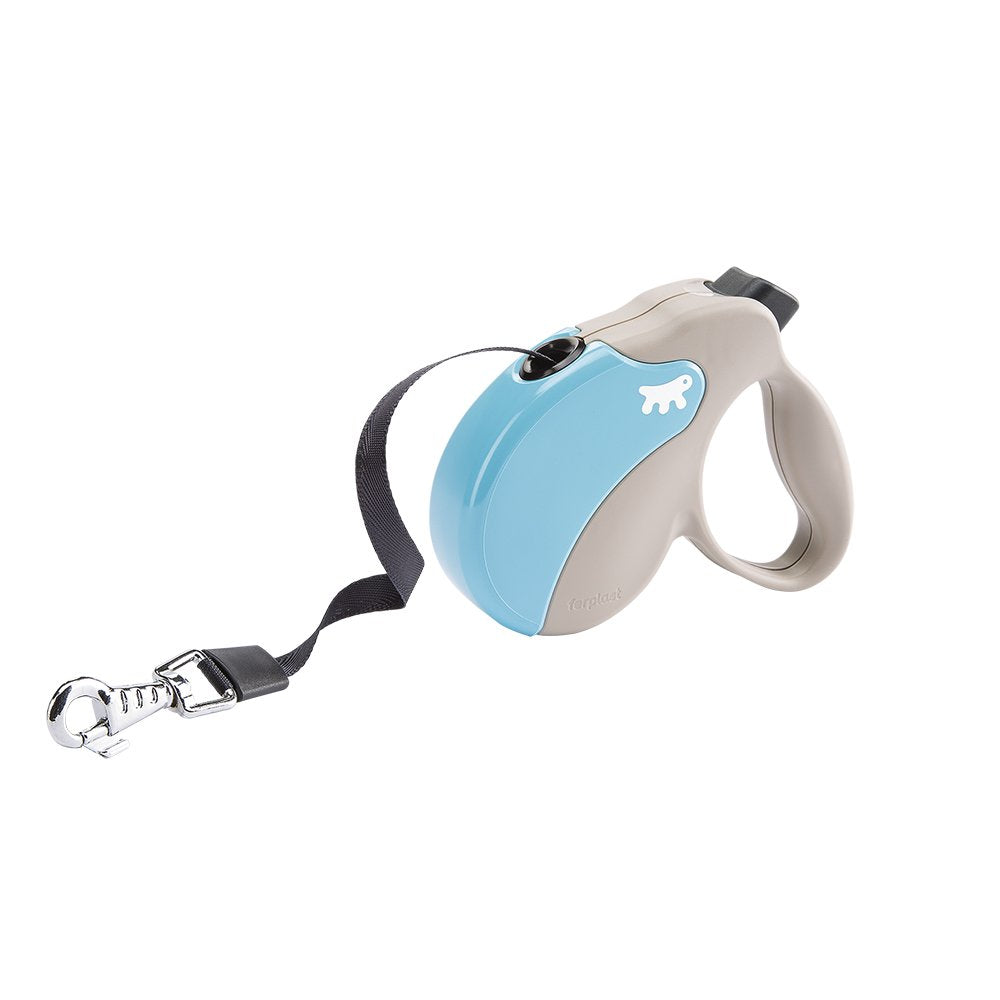 Ferplast Hundeleine Amigo MINI, Rollleine kleine Hunde bis 12 kg. Max. Gurtband 3 m. Einzelner Verri