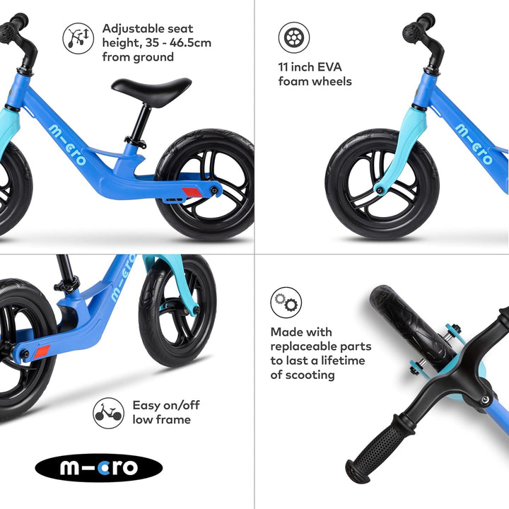 MICRO Mini2grow Bike Einheitsgrösse Chameleon Blue, Einheitsgrösse Chameleon Blue
