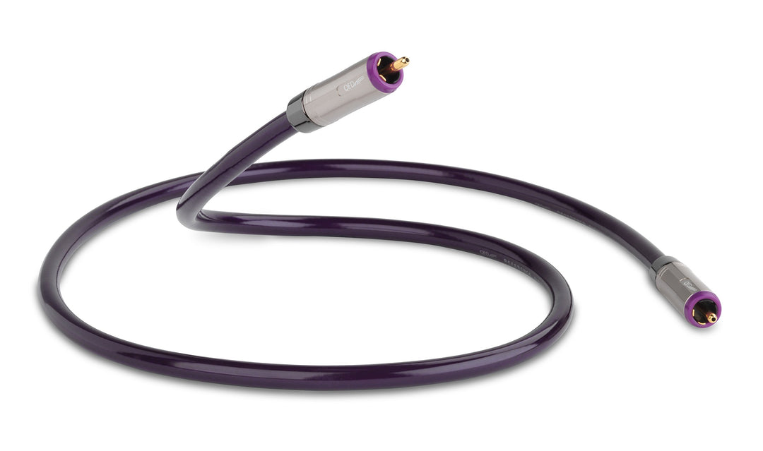 QED QE3212 Reference Digital Audio-40 Kabel, 1m Lila, 1