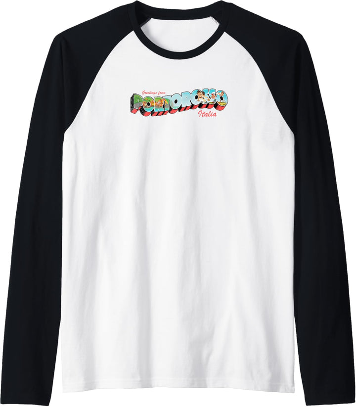 Disney Pixar Luca Greetings From Portorosso Italia Raglan