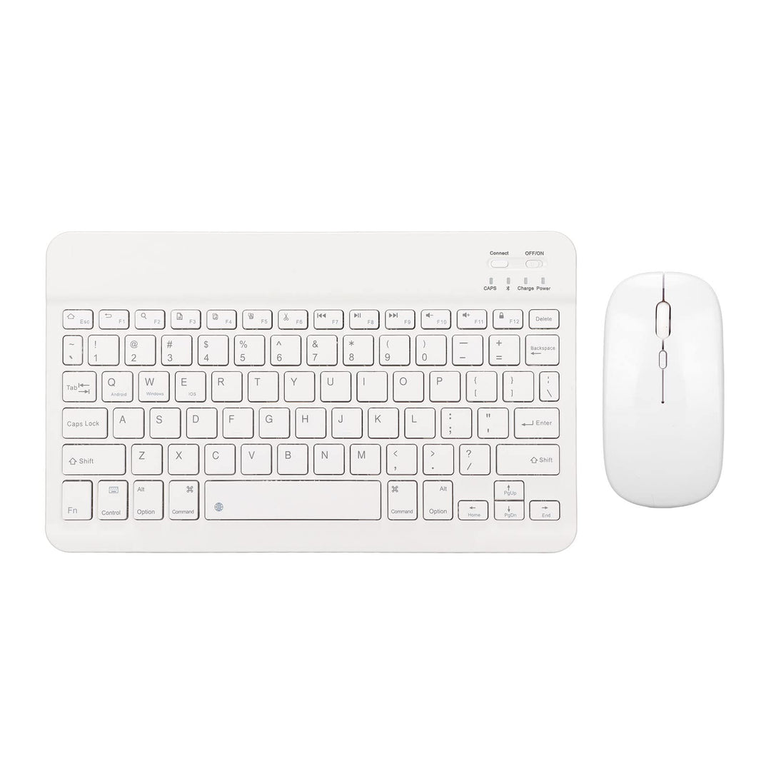 Bluetooth-Tastatur-Maus-Kombination, Ultradünnes, Leises, Kompaktes, Schlankes, Kabelloses Tastatur-