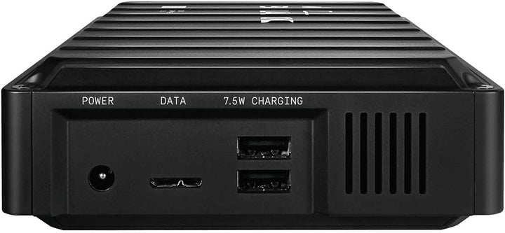 WD_BLACK D10 Game Drive externe Festplatte 8 TB (Übertragungsgeschwindigkeit bis zu 250 MB/s, 7200 U