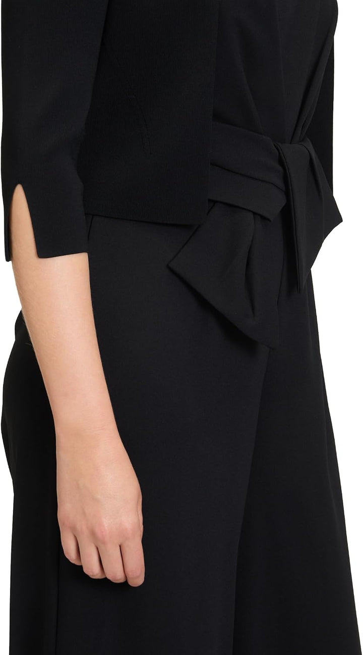 Vera Mont Damen Strickbolero Langarm S Schwarz, S Schwarz
