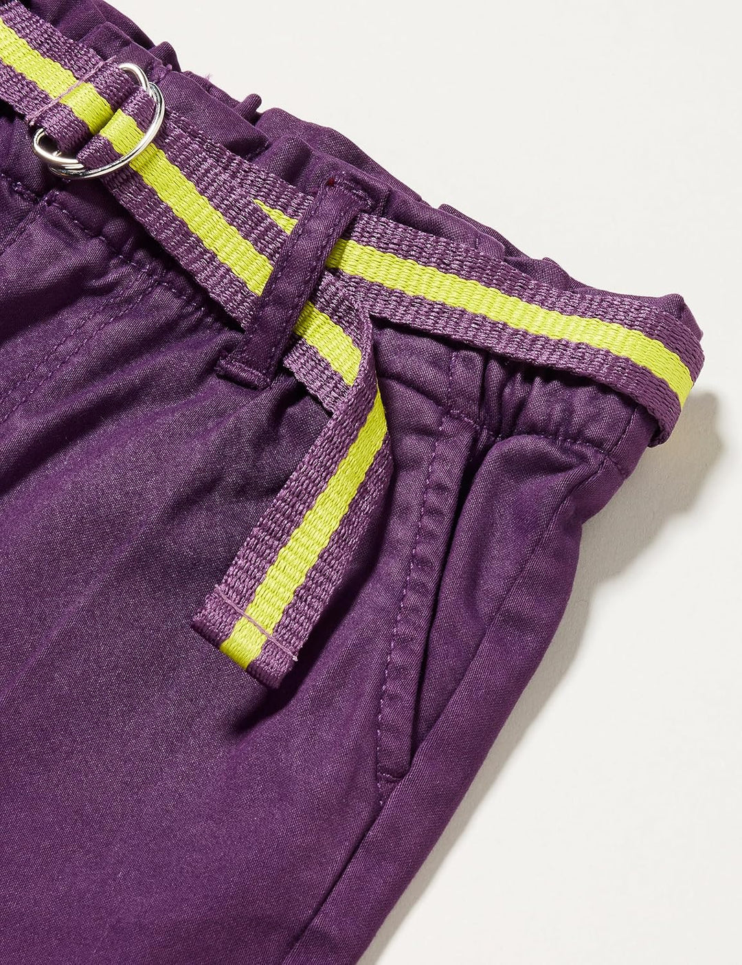 s.Oliver Mädchen Hose mit Gürtel, Mom Fit, 134