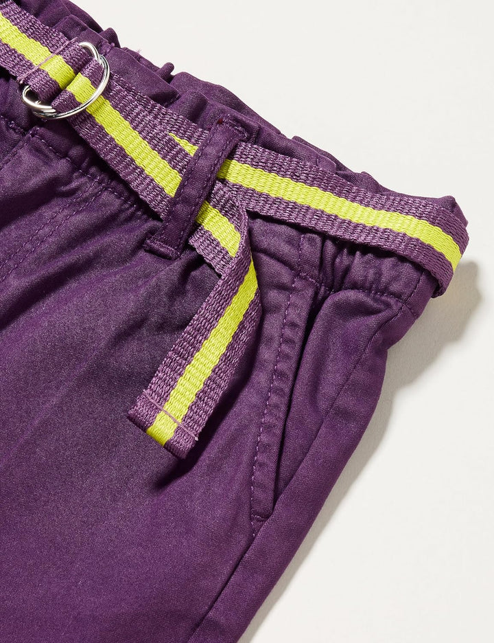 s.Oliver Mädchen Hose mit Gürtel, Mom Fit, 134
