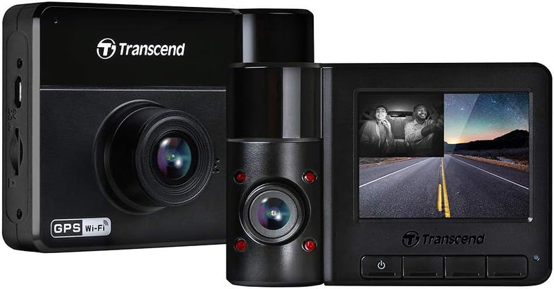 Transcend DrivePro 550B Dashcam mit GPS Blickwinkel horizontal max.=150° 12 V, 24V WLAN, Akku, Inne