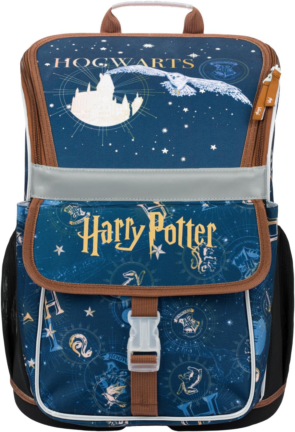 Baagl Schulranzen Jungen Mädchen für 1. Klasse - Ergonomische Schultasche für Kinder - Schulrucksack