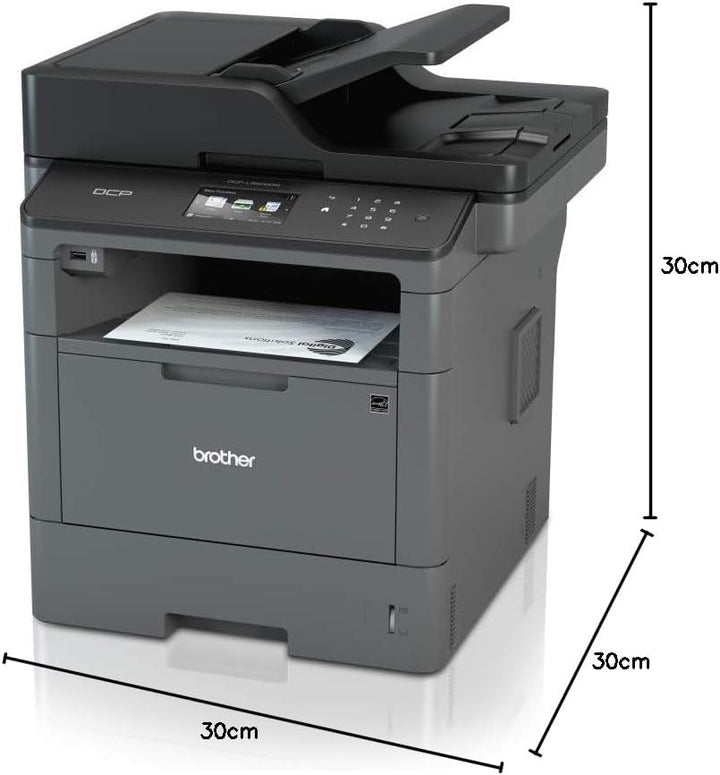 Brother DCP-L5500DN DCP A4 mono Laserdrucker (40 Seiten/Min., Drucken, scannen, kopieren, 1.200 x 1.