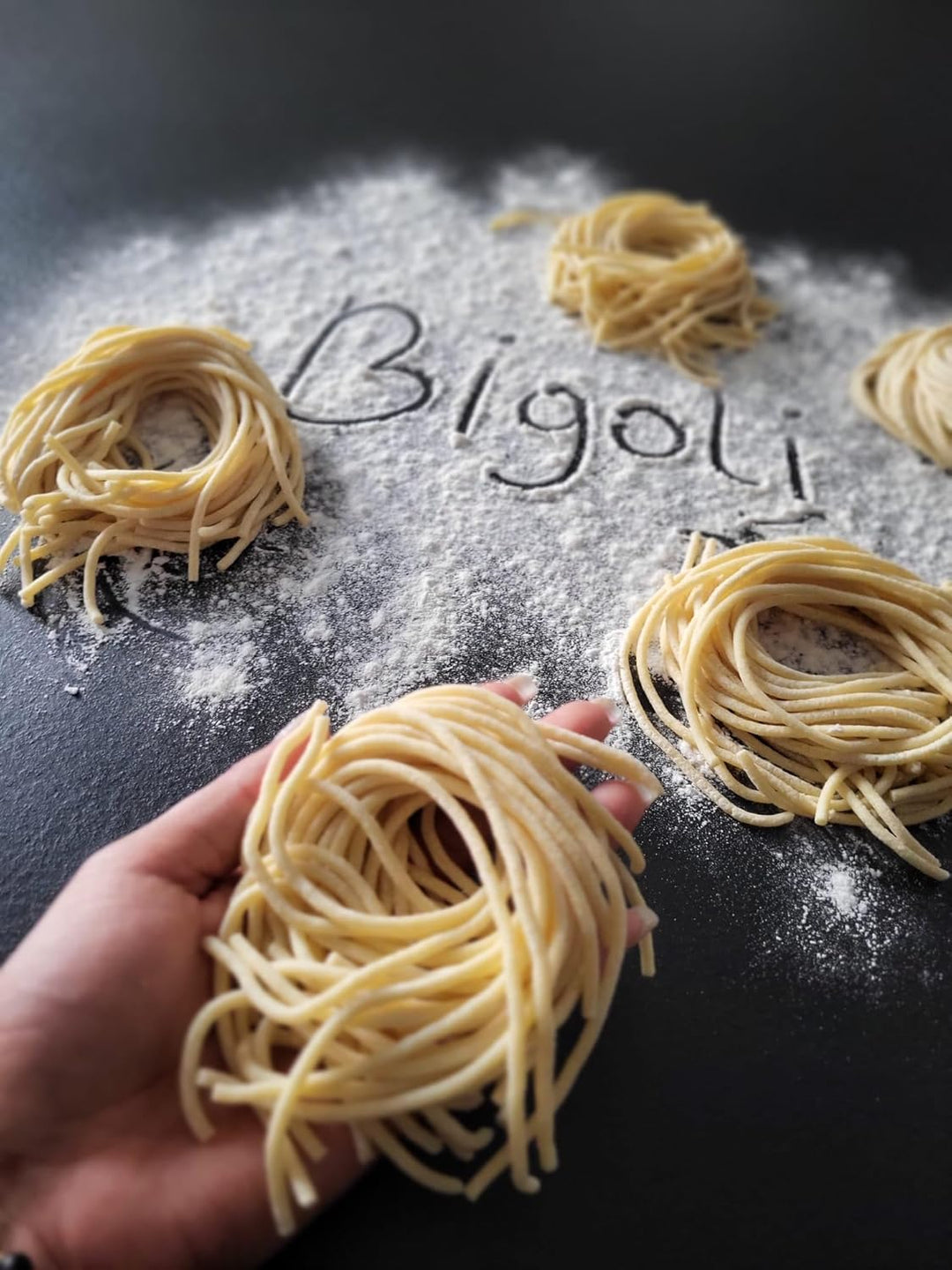 MY PASTA - Bigoli 3mm / Udon - Zubehör für Pastamaker Pasta Disc kompatibel mit Philips Pasta Maker