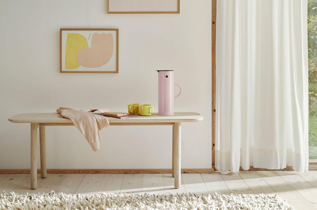 Stelton Isolierkanne EM77 - Doppelwandige Isolierkanne für heisse/kalte Getränke - Tee- & Kaffeekann
