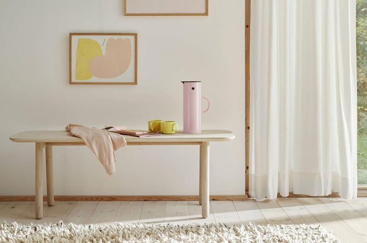 Stelton Isolierkanne EM77 - Doppelwandige Isolierkanne für heisse/kalte Getränke - Tee- & Kaffeekann