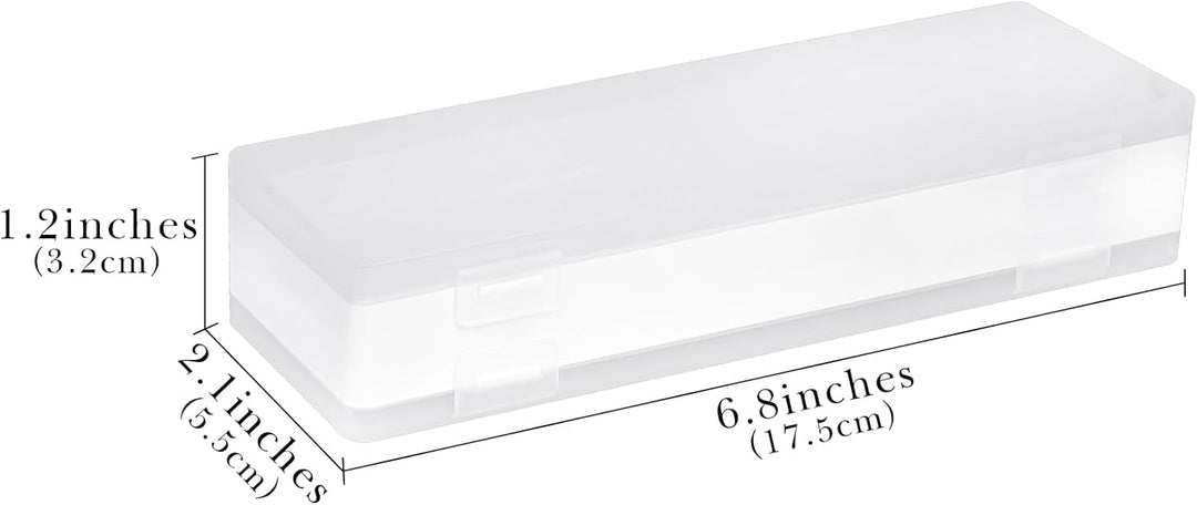 Linkidea 2er-Set AA-Batterieaufbewahrungsboxen – Kompakt und tragbar, jede Box fasst 24 Batterien, i