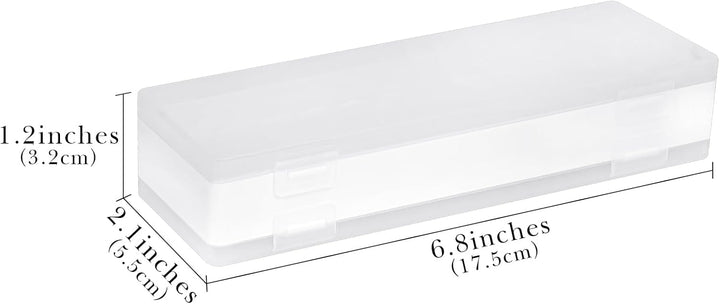 Linkidea 2er-Set AA-Batterieaufbewahrungsboxen – Kompakt und tragbar, jede Box fasst 24 Batterien, i