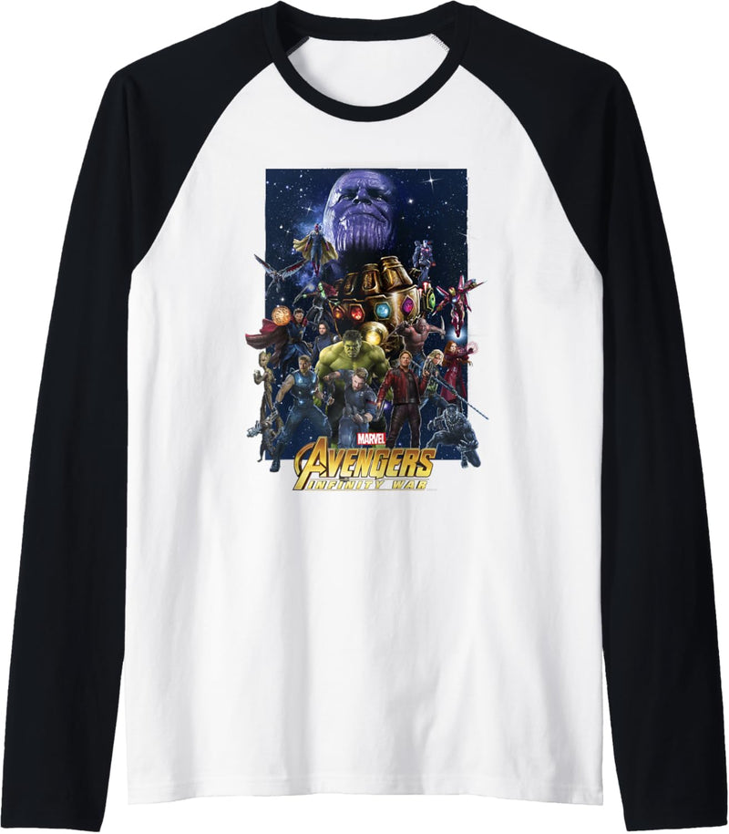 Marvel Avengers Infinity War Team Assemble Raglan