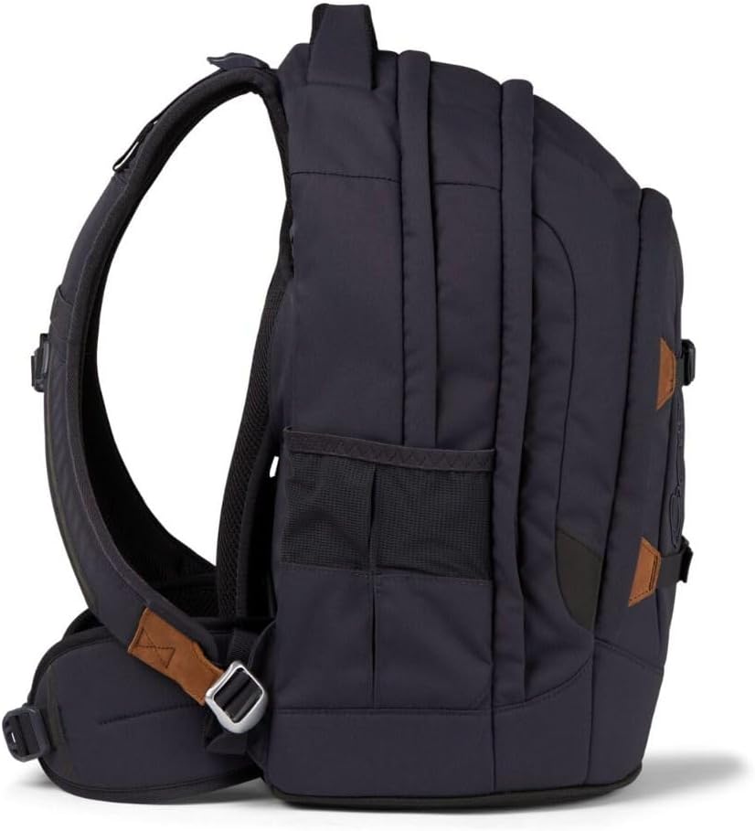 Satch Pack Schulrucksack Set 2tlg. mit Schlamperbox Nordic Grey Skandi Edition, Nordic Grey Skandi E