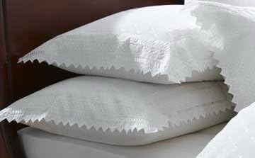 Balmoral Broderie Anglais Percale Duvet Cover and 2 Pillowcases Bedding Bed Set, Cotton, White, Supe