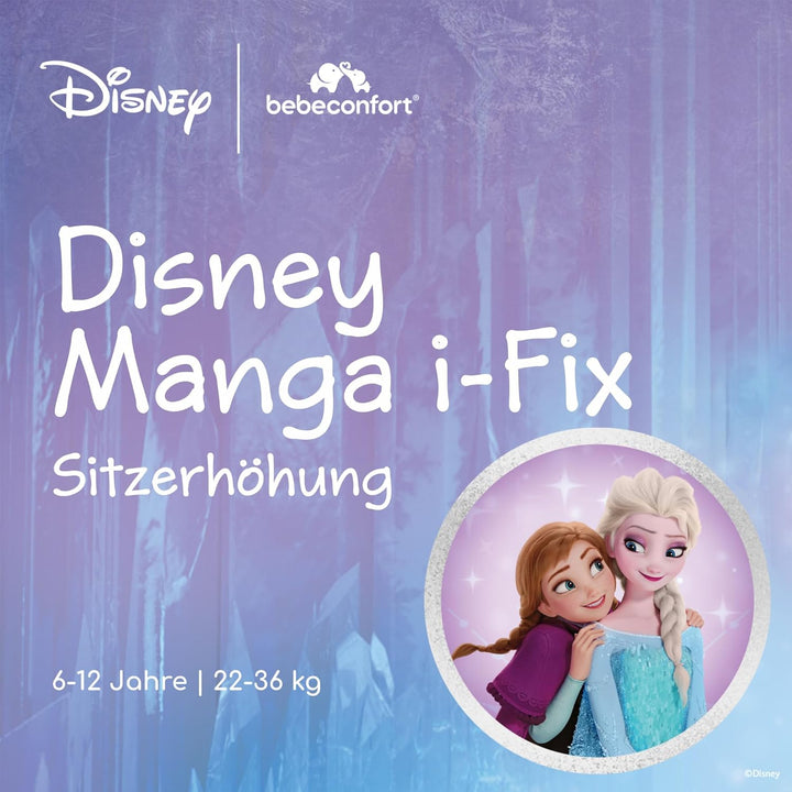 Bebeconfort Disney Manga i-Fix Sitzerhöhung ISOFIX, Disney Frozen Elsa für 6- bis 12-jährige Jungen