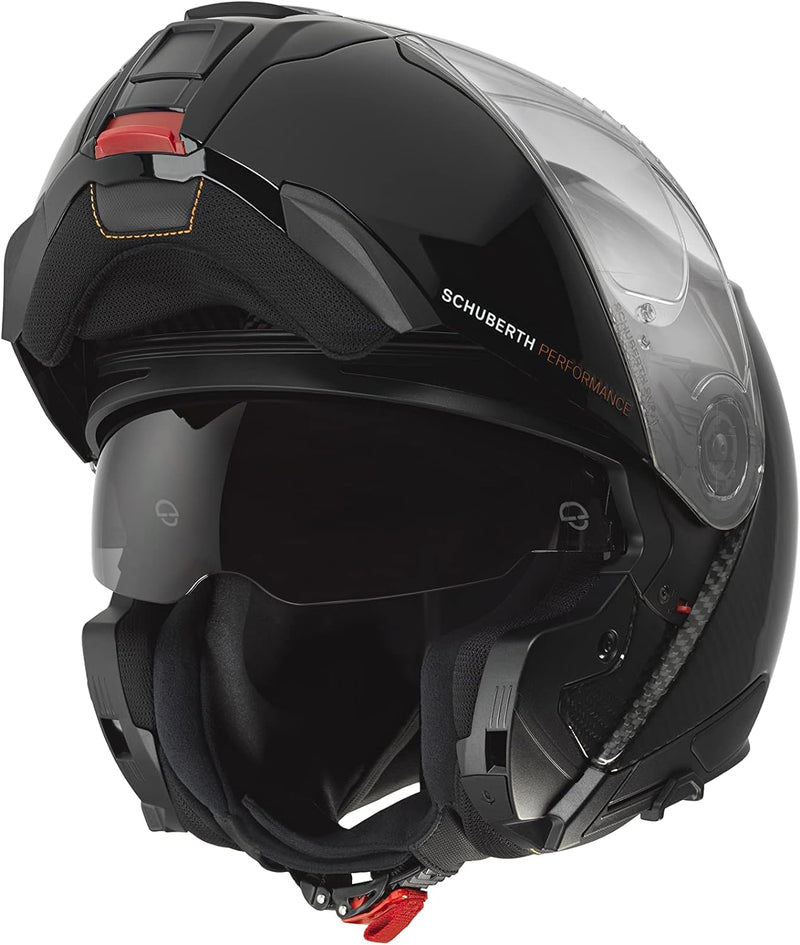 Schuberth C5 Carbon Klapphelm ( Glänzendes Carbon ) 57 (M), 57 (M)