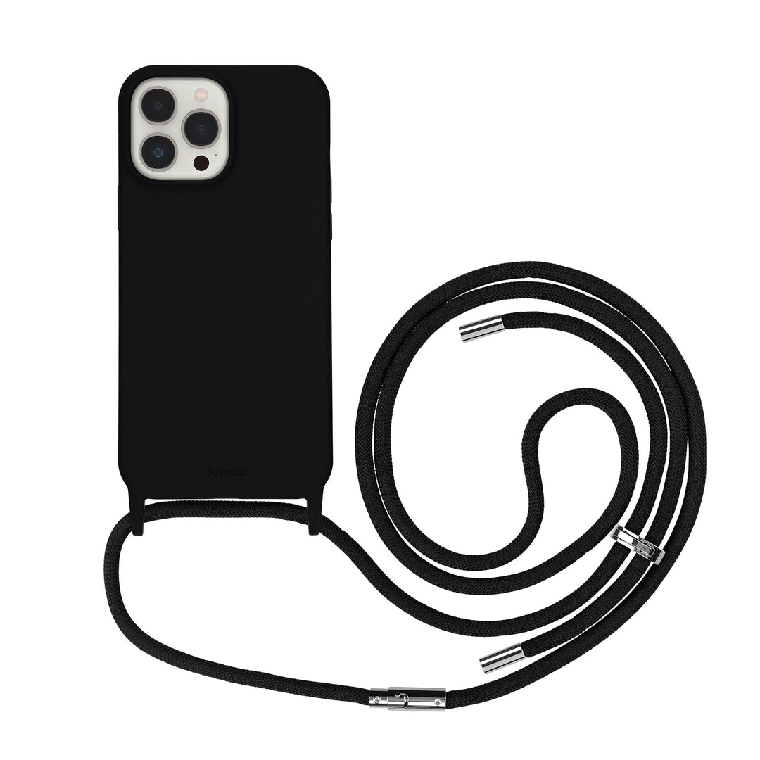 Artwizz HangOn Case kompatibel mit iPhone 13 Pro Max - Elastische Schutzhülle aus Silikon als Handyk