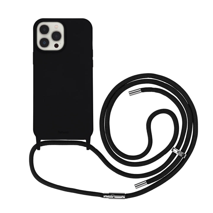 Artwizz HangOn Case kompatibel mit iPhone 13 Pro Max - Elastische Schutzhülle aus Silikon als Handyk