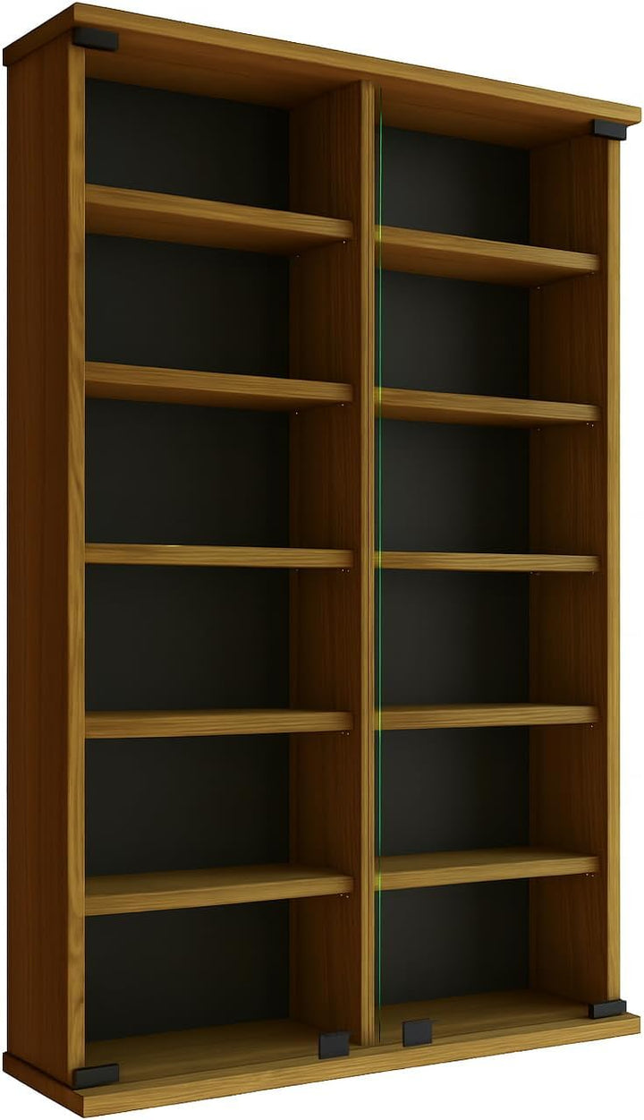 VCM Wandregal Hängeregal Wandschrank Hängeschrank Wandvitrine Wandschrank Zuntisa Buche, Buche
