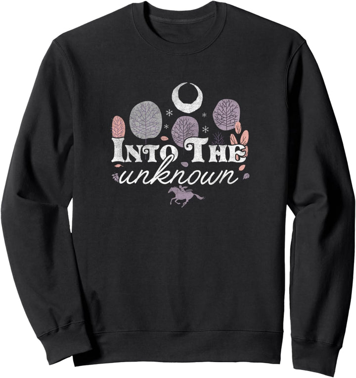 Disney Frozen 2 Into The Unknown Text Sweatshirt