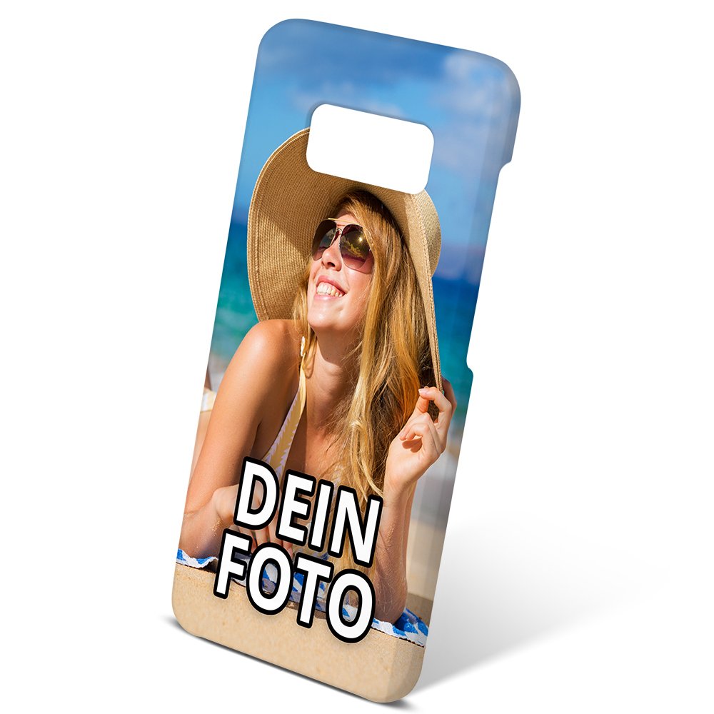 PhotoFancy ® – Samsung Galaxy S8 Hülle mit eigenem Foto Bedrucken – Smartphone Case als personalisie