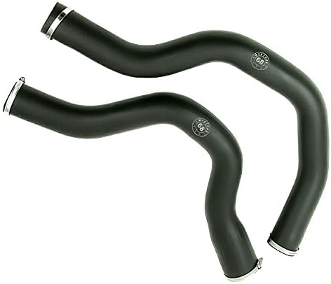 2x Turboschlauch Ladeluftschlauch Kompatibel mit Jeep Liberty Grand Cherokee 2.5 2.8 52079800AA SET