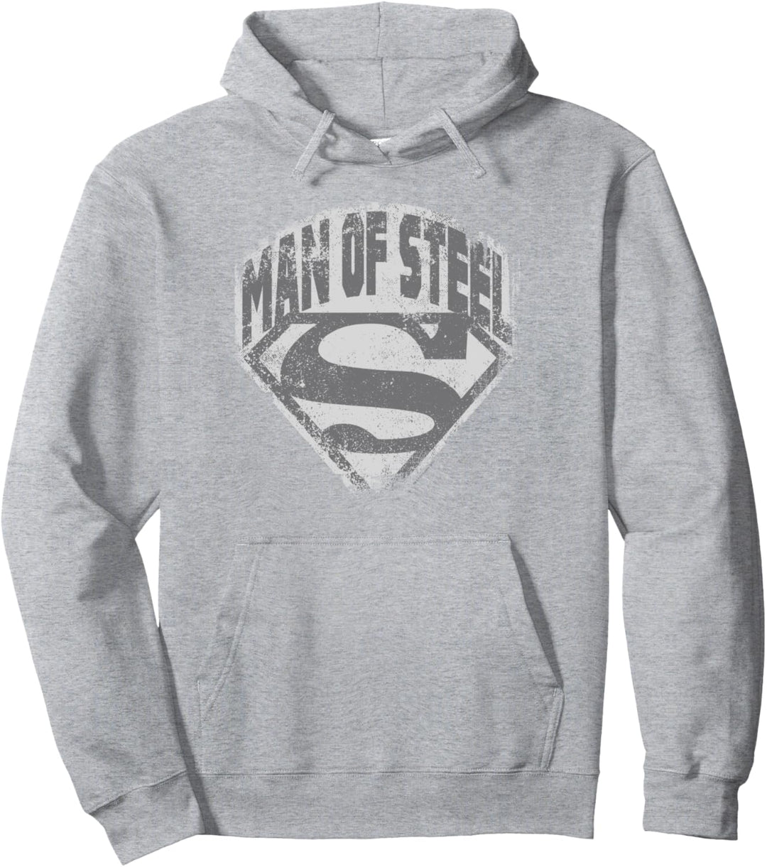 Superman Man of Steel Shield Pullover Hoodie