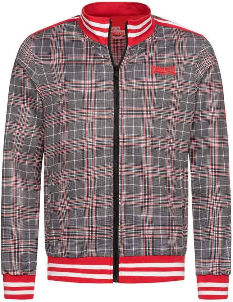 Lonsdale Herren Glatrigill Trainingsanzug XL blanco, Schwarz, rojo, XL blanco, Schwarz, rojo