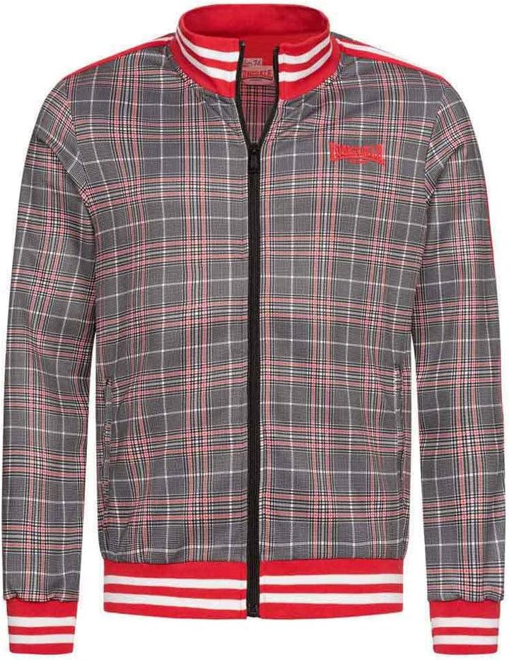 Lonsdale Herren Glatrigill Trainingsanzug XL blanco, Schwarz, rojo, XL blanco, Schwarz, rojo