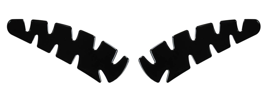 BIKE-label Seitentank Pad Motorrad Lackschutz Aufkleber Black 800020
