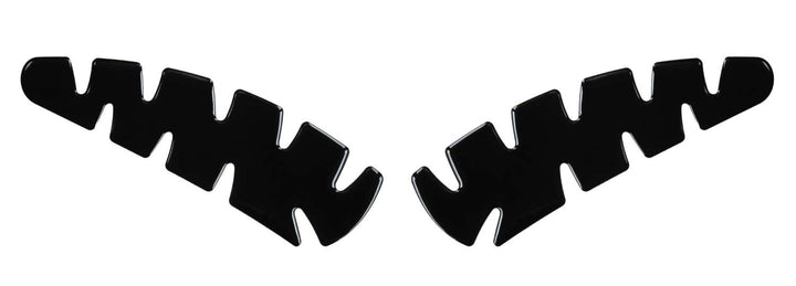 BIKE-label Seitentank Pad Motorrad Lackschutz Aufkleber Black 800020