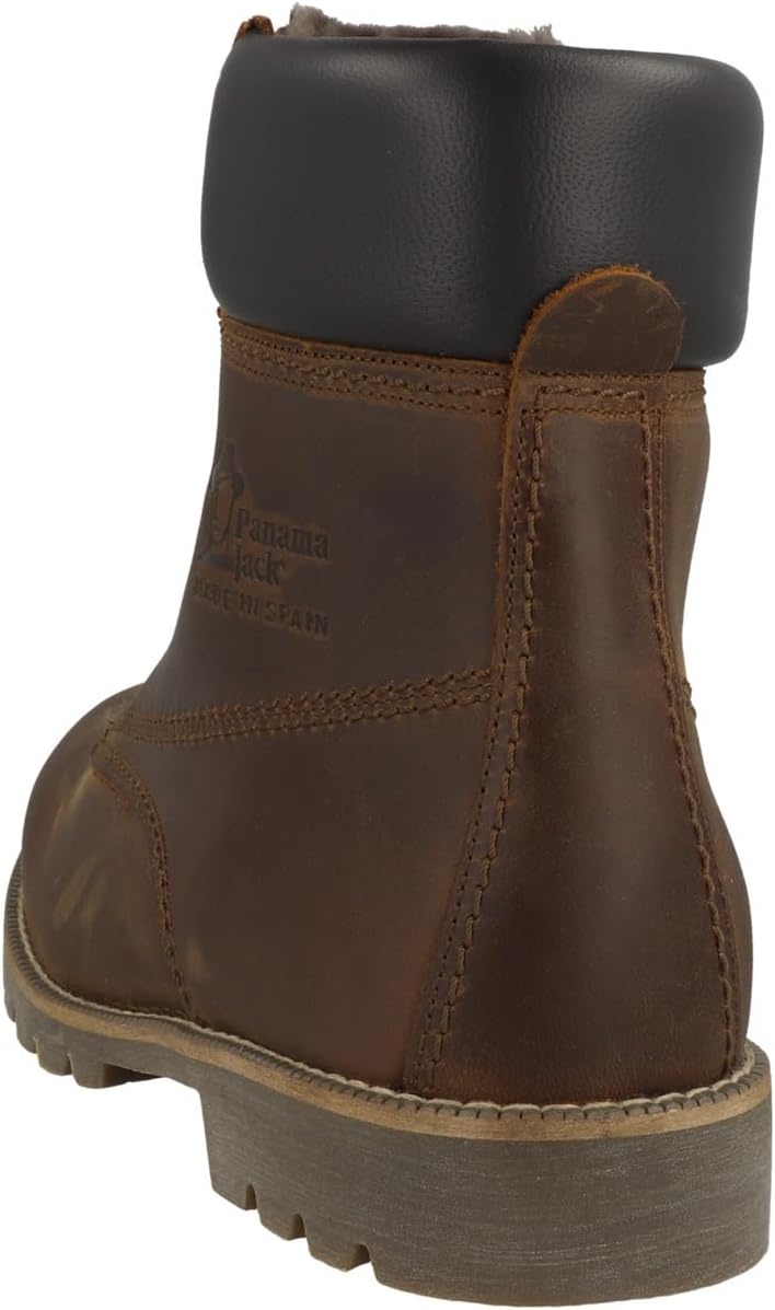 Panama Jack Herren Panama 03 Igloo Kurzschaft Stiefel 41 EU Braun Napa Grass Cuero Bark, 41 EU Braun