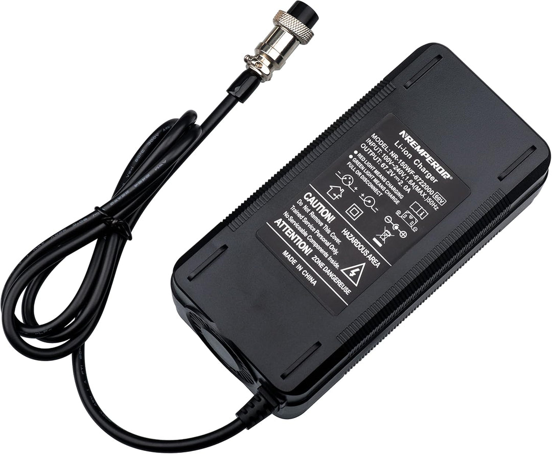 67,2 V Ladegerät 60 V Elektroroller Akku Fahrrad Ladegerät für elektrische Elektroroller Akku Batter