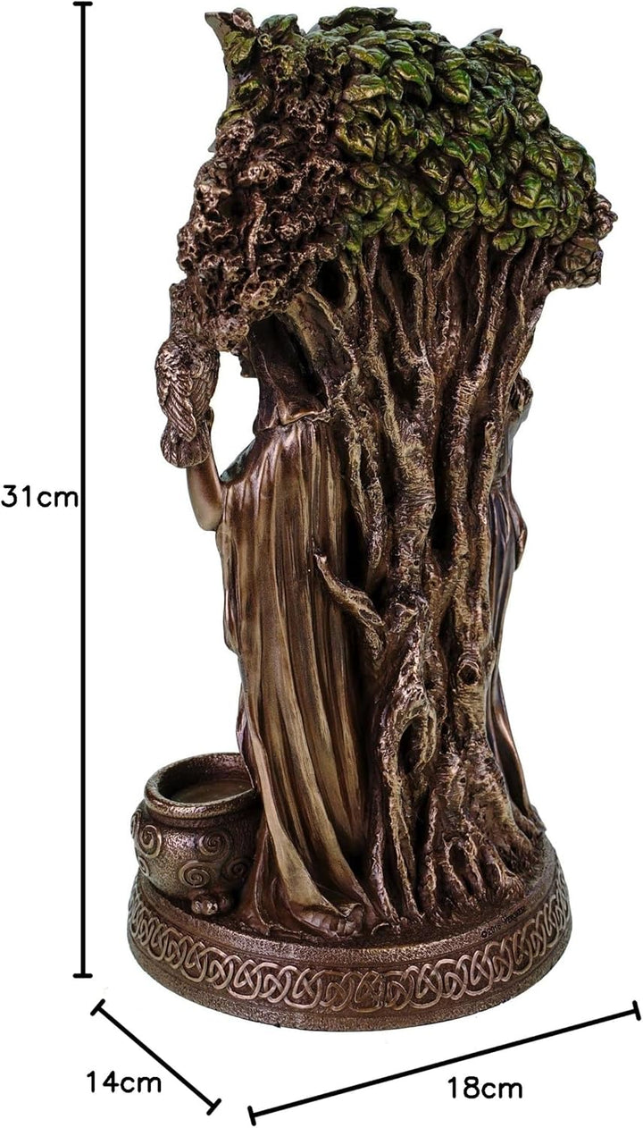Keltische Trinity Göttin Statue Figur Skulptur Wicca Trinität keltisch