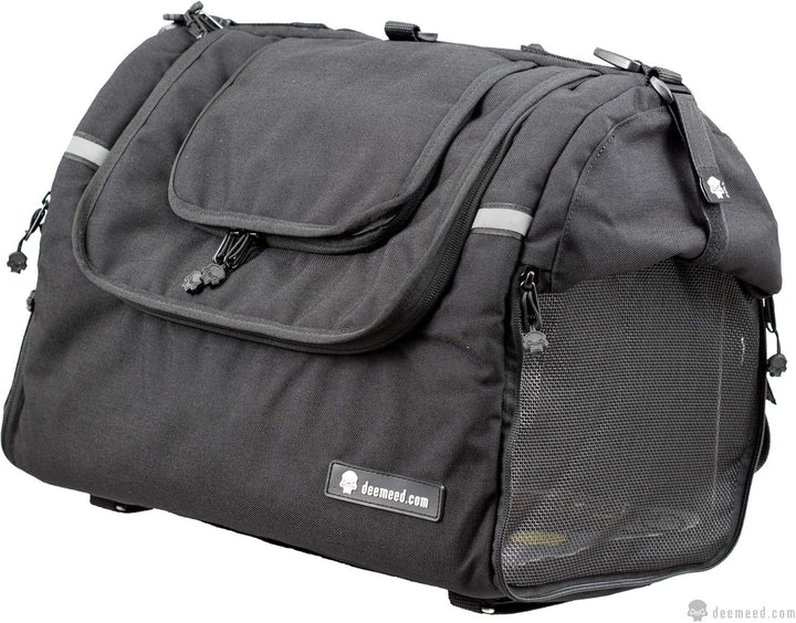 DEEMEED PETBAG Motorradtasche für Hunde und Katzen(2-5 kg), wasserdicht, tragbar, dreifach belüftet,