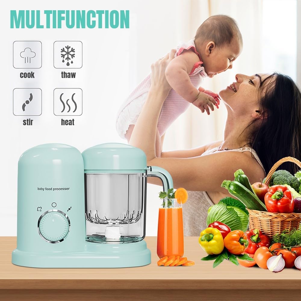 Baby-Roboter mit Dampfkorb, leicht zu reinigen, multifunktional, automatisch, für Pürees zu Hause, B