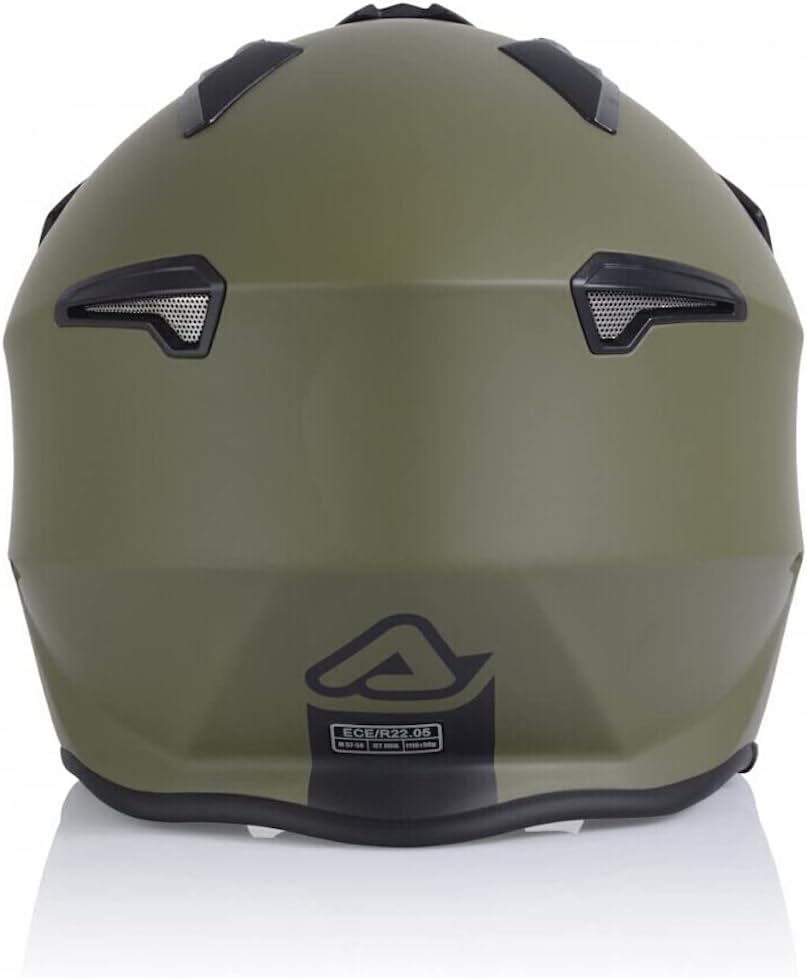 Acerbis Unisex-Adult Aria Jet Helmet, Oliv, XS