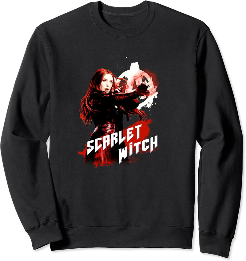 Marvel Infinity War Scarlet Witch Red Splat Sweatshirt