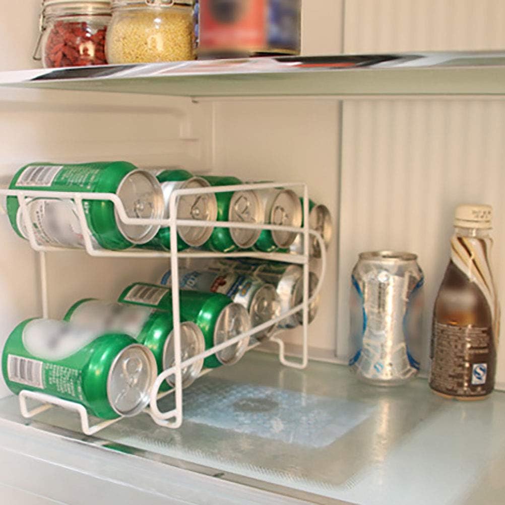 Dosenspender Double-Layer Dosen Lagerregner Cans Rollhalter Kühlschrank Getränke Rack Dosenhalter Kü